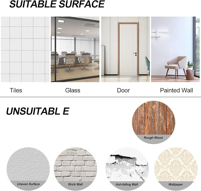 JEOYOO Full Length Wall Mirror Tiles, 14'' x 12'' x 4PCS, Frameless Full Body Mirror Tiles for Bedroom, shatterproof Non Glass Mirrors Wall Mounted for Home Gym, On The Door, Gift Ideas - Image 6
