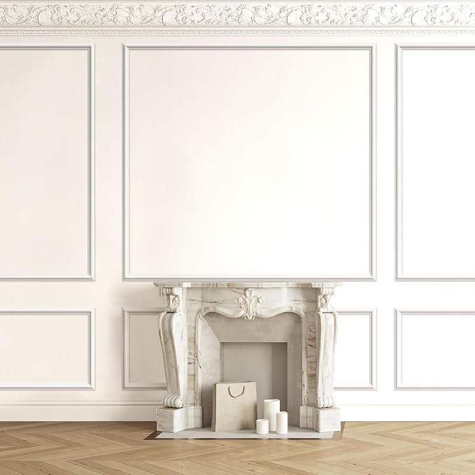 Pangda Peel and Stick Wall Molding Kit 3D Wainscoting Panel | Wall Molding Kit, Premade Accent, Molding Wainscoting Panel for Interior, Wall Moulding Decor, Ready to Assemble Panel - Image 6