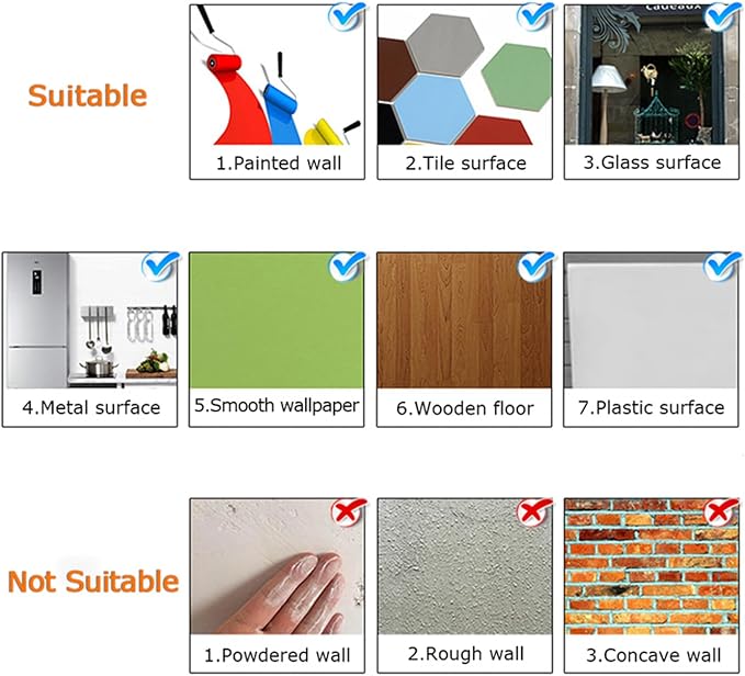 3D Wall Panels Peel and Stick,Faux Brick Wall Panel,10PCS 30x30cm Foam PVC Self Adhesive Wallpaper Application Such as Games Rooms, Offices, Hotels, Living Rooms, bedrooms and Kitchens. - Image 6