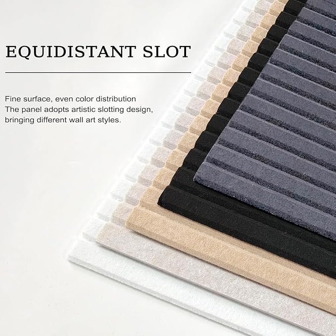 Large Acoustic Panels, 48"X24"X0.4" Sound Proof Foam Panels for Walls, Sound Dampening Panels, Soundproof Wall Panels for Home Studio&Office Decor. (White, 5) - Image 5