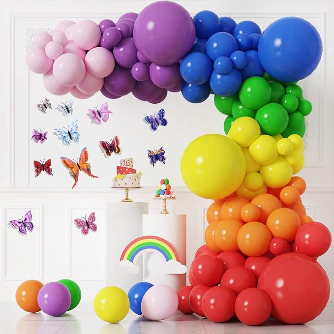 SAOROPEB 3D Butterfly Wall Decor, 24 Pcs Boho Butterfly Decorations | Double Layer for Party Decorations Locker Decor Refrigerator Decal, Reusable - Image 4