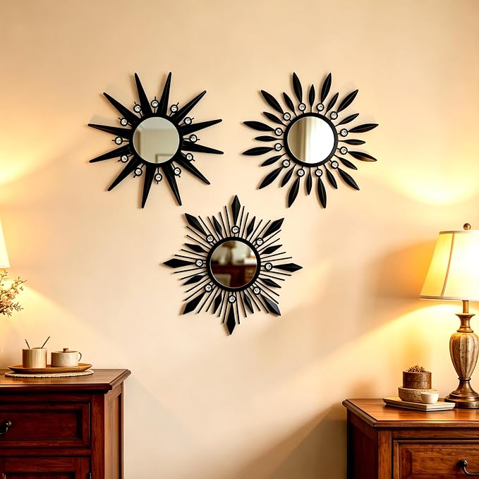 Starburst Wall Decor Mirrors As Room Accents Decorative Hanging Mirror by Manortang
