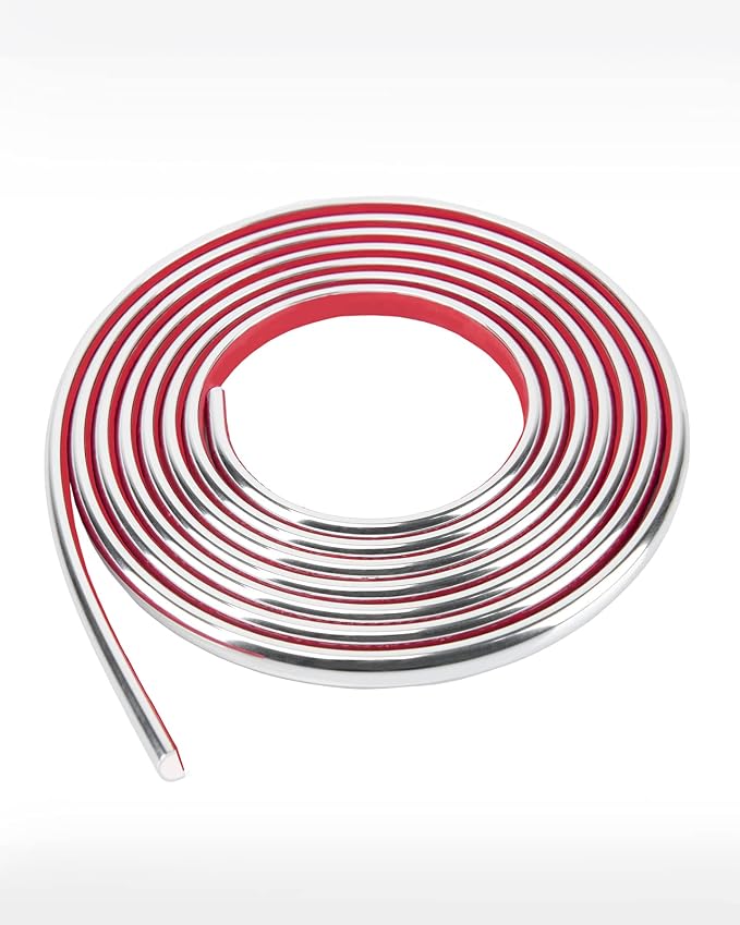 Art3d 10 ft Peel and Stick Tile Edge Trim for Backsplash, Stainless Steel - Image 9