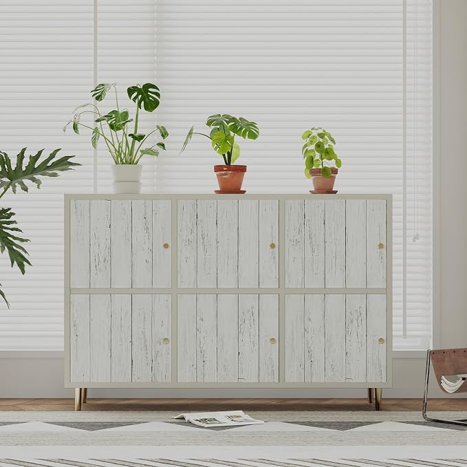 Shiplap Peel and Stick Wallpaper, Contact Paper for Classroom Home Decor | with Tools Self-Adhesive White Wood Plank Film, Farmhouse Decor for Bulletin Board Desk Cabinet & Home Renovation 17.7"x118" - Image 4