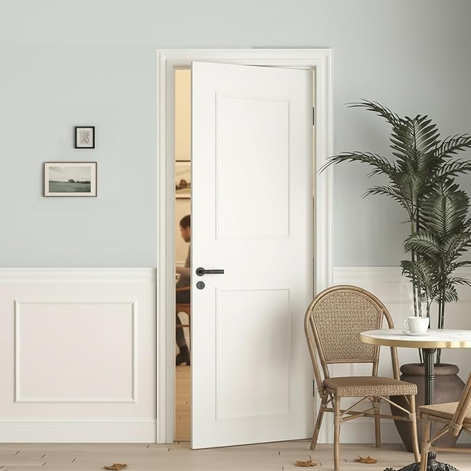 Pre Cut Wall Molding Kit, 2 Set 16" x 24", Ready-to-Assemble, Paintable | Peel And Stick Wainscoting Panels, Waterproof, Lightweight Wall Moulding Panel for Interior Walls Door Island Picture Frame - Image 7