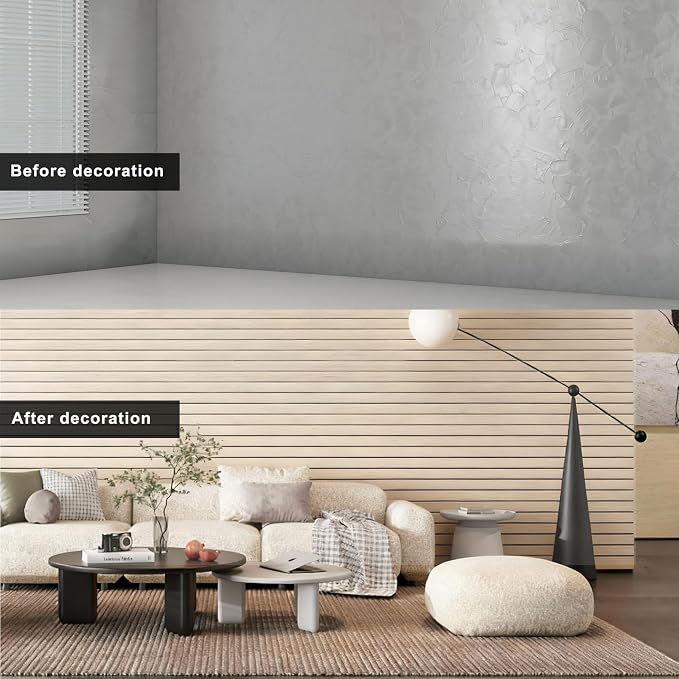 3D Wall Panels Peel and Stick – 15.74"x118" PVC Faux Wood Grain Texture, Self Adhesive Waterproof Wall Covering, DIY Accent Wall, Sofa Background Backsplash & Modern Home Decor, Covers 12.9 sq.ft - Image 3