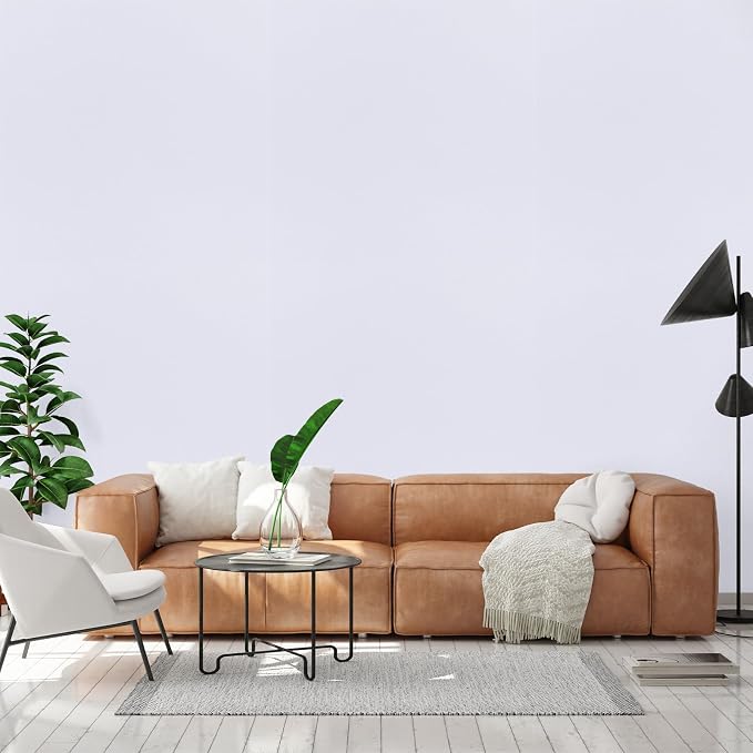 practicalWs 15.7 inch x118 inch White Contatc Paper Self-Adhesive | Removable Wallpaper Easy to Apply Peel and Stick Wallpaper Kitchen Countertop Cabinet Reform Decor Wall paper - Image 4