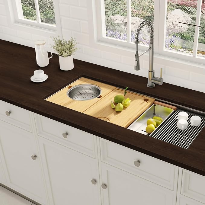 Abyssaly Wood Contact Paper - Brown Walnut Wood Grain Peel and Stick Wallpaper for Countertops - Self Adhesive Removable Wood Viny Film Easy to Clean for Cabinets Desks and Drawers15.7 x 118" - Image 5