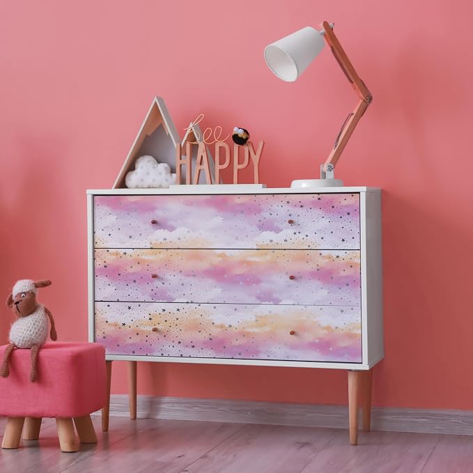 Main Street Peel and Stick Wallpaper Sheets, Cloud, 12-Pack | 11 x 16 in sheet size; Covers up to 14.67 sq ft; Eco-friendly paper material; No paste or additional adhesive required - Image 4