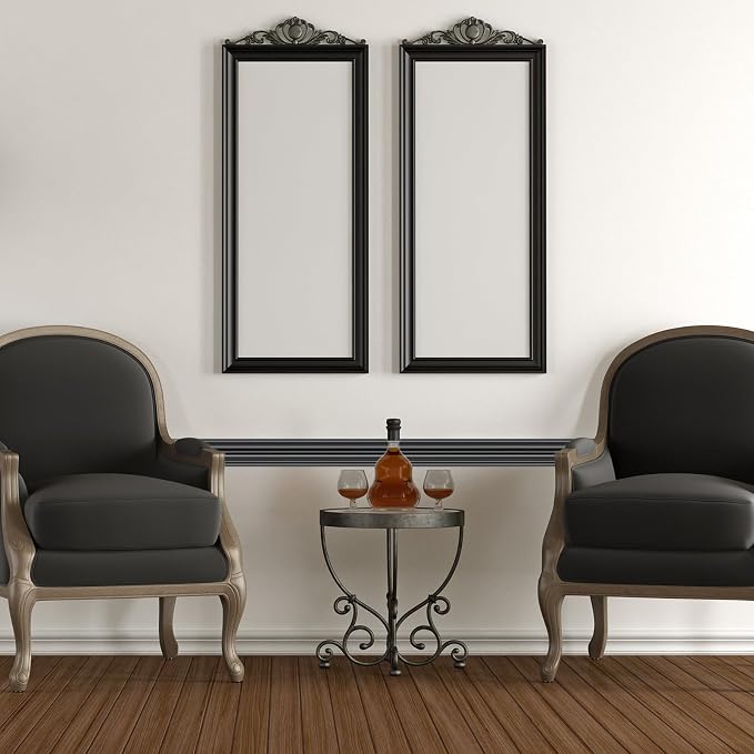 19.7ft Peel and Stick Chair Rail | Flexible Wall Trim, Adhesive Molding, DIY Home Decor, Cabinet Border Trim, Frame Edging Strip, Wall Protection, Easy Install - Image 6
