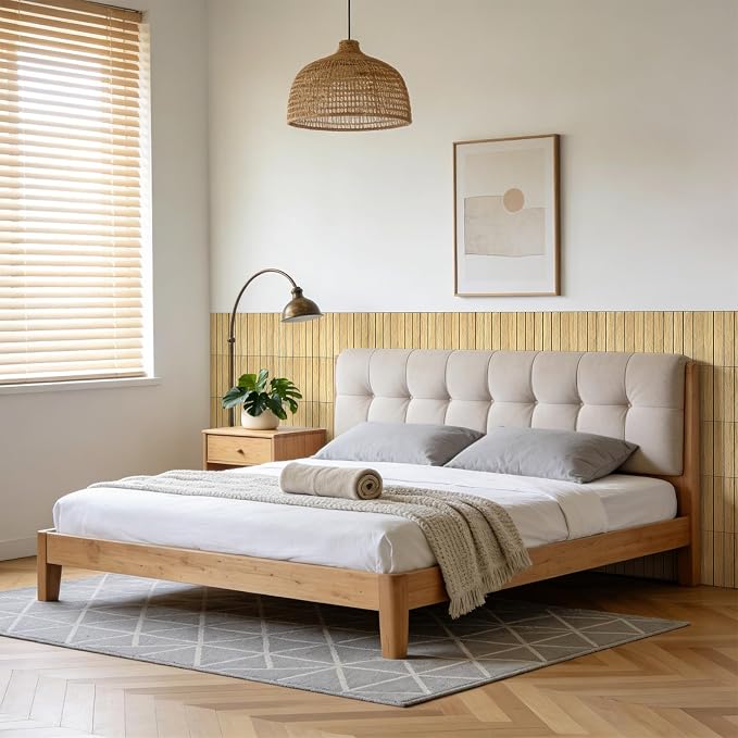 WADILE Peel and Stick Wood Slat Wall Panels 12x12in PVC 10 Pack | Decorative wall panels, self adhesive, living room, bedroom, accent wall, not real wood - Image 6