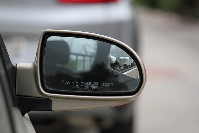 Superfan Blind Spot Mirrors for Cars by Safe View Company – Real Convex Glass for Clear Wide Angle Vision – Safer Lane Changes, Easy Stick-On, Weatherproof & Long Lasting Durability - Image 5