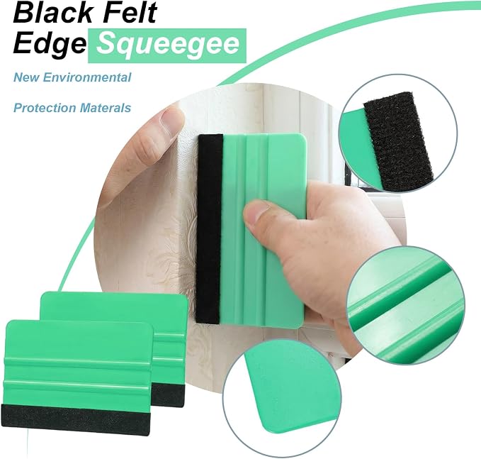 Clay&Fire Peel and Stick Wallpaper Tools, Wallpaper Smoothing Tool Kit 6Pcs | Contact Paper Hanging Vinyl Backsplash Window Film - Image 4