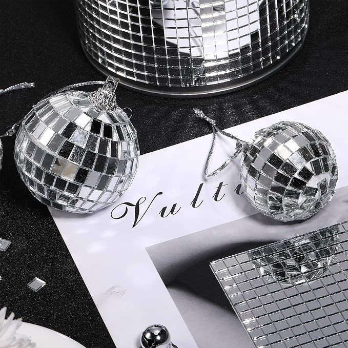 10800 Pieces Silver Disco Mirror Tile Self-Adhesive Mirrors Mosaic Tile - Image 7