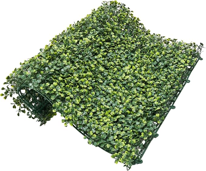 VEVOR Artificial Grass Wall Panels, 40 x 120 inch, Milan Grass Greenery Boxwood Panel for Indoor Outdoor Green Decor & Ivy Fence Covering, Privacy Backdrop Wall Hedge Screen for Garden - Image 11