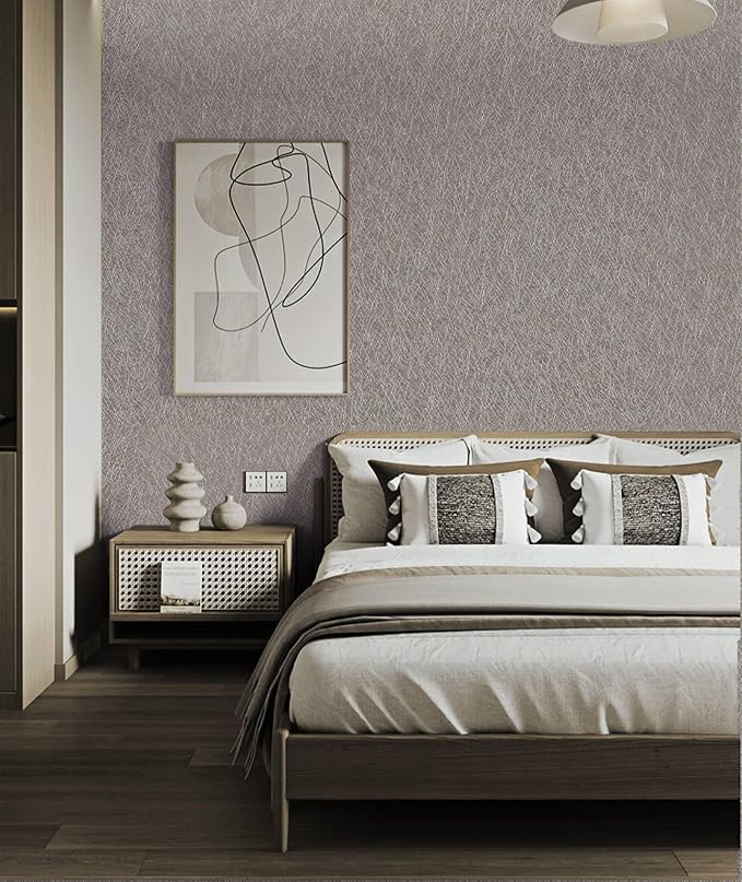 Taupe Peel and Stick Self Adhesive Wallpaper Countertop Contact Paper | Removable Self Adhesive Waterproof Bathroom Wallpaper 15.7" X 393.7" Kitchen Vinyl Wrap for Cabinet Wall Cover Paper - Image 5