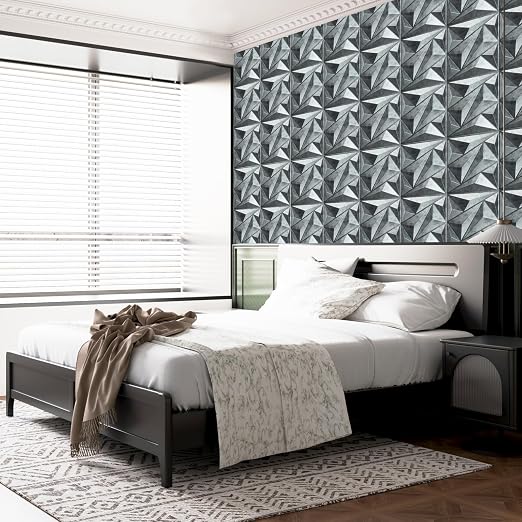 Art3dwallpanels 33 Pack 3D Wall Panel Diamond for Interior Wall Décor, PVC Textured Wall Panels, 12''x12'' Cover 32.Sq.Ft. Patina Bronze | PVC Accent Wall Panels for Interior Wall Decor, Living Room Lobby Bedroom Hotel Office - Image 5