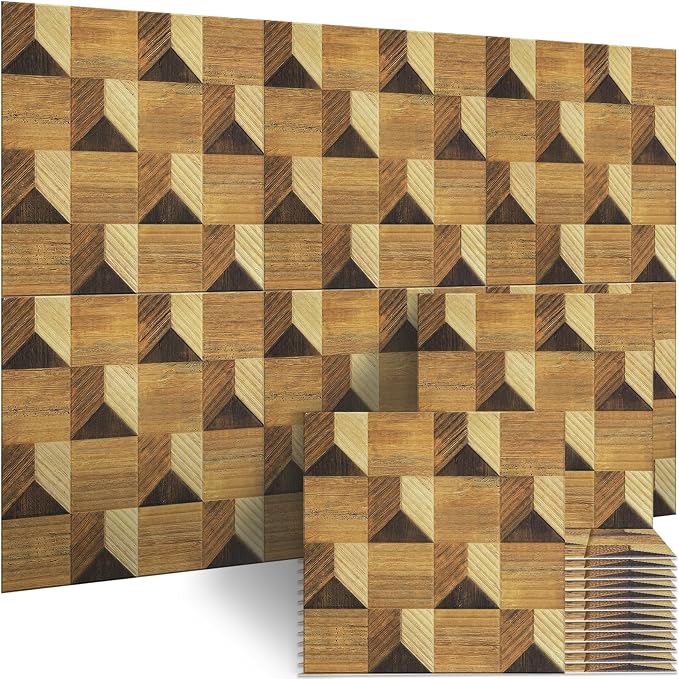 BUBOS 6 Pack Art Acoustic Wall Panels,70.8”x47.2”Self Adhesive for Home Decor | Peel and Stick, for Home Office, Studio & Wall Decor Sound Treatment, Wall Panels for Noise Reduction & Stylish Room by BUBOS