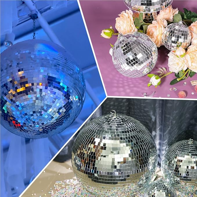 PP OPOUNT 10800 PCS Disco Tiles, 5 x 5 mm Self-Adhesive Glass Mirror Tiles - Image 6