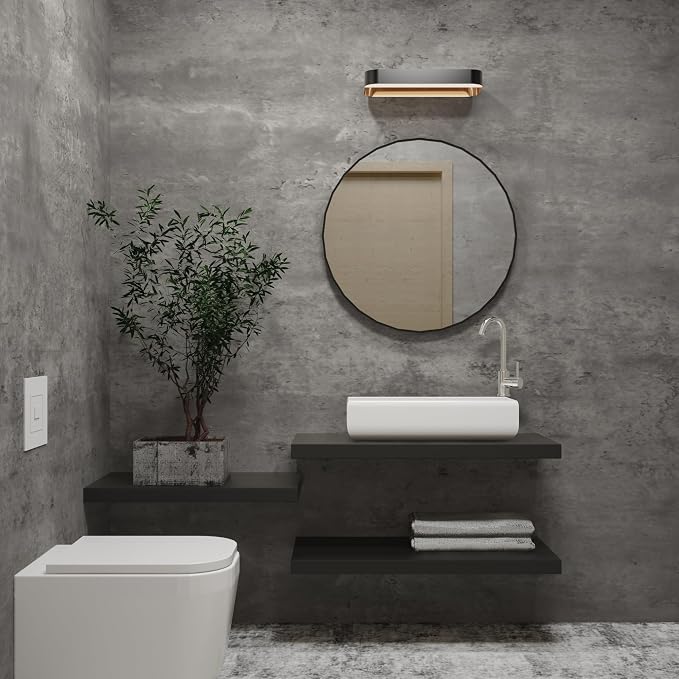 3yecao 24"×591" Extra Big Thicker Concrete Wallpaper Peel and Stick Light Grey Concrete Cement Contact Paper 3D Vinyl Wrap Stained Matte Textured Wall Sticker Paper for Walls Office Bathroom Bedroom - Image 4