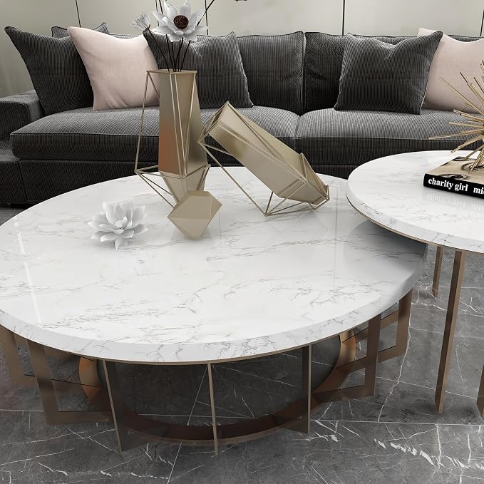Marble Contact Paper White Peel and Stick Wallpaper for Kitchen Countertop | 15.7" x 236.2" Gray Granite Self Adhesive Removable Vinyl Roll Wall Paper for Kitchen Backsplash Cabinets and Drawer - Image 2