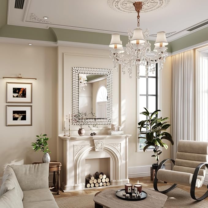 Kelly Miller 30"x40" Jeweled Luxury Rectangle Decorative Wall Mirror - Image 9