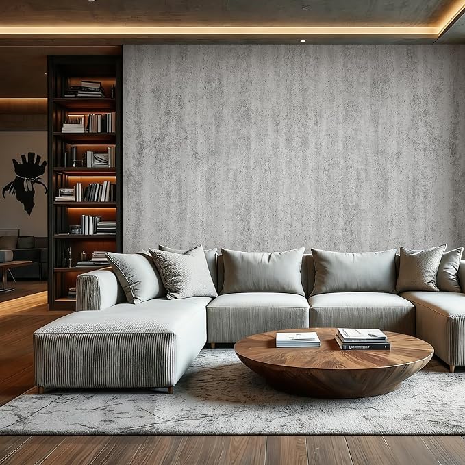 20Pcs 3D Faux Stone Wall Panels 23.6"X11.8" Grey Textured Tiles Peel and Stick Wall Panels Self Adhesive Backsplash Tiles for Interior Wall Decor Living Rooms TV Walls Kitchen Bathroom - Image 8