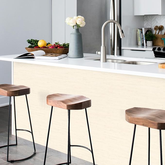 Travertine-Look Peel and Stick Waterproof Wall Paneling, 118" x 47" Travertino Beige Matte Finish Self-Adhesive Backsplash Tile, Vinyl Wall Panel for Kitchen Bathroom Wall Decor, Covers 38.75 Sq. Ft. - Image 8