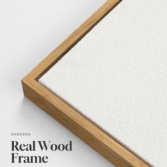 Large 3D Textured Framed Boho Neutral Abstract Wall Art, 3 Piece 24x36 inch | Modern Geometric Paintings Artwork for Walls, Minimalist Beige White Wall Decor for Living Room Bedroom Dinging Room Office - Image 6