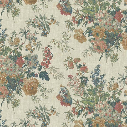 Heroad Vintage Floral Wallpaper Farmhouse Peel and Stick Contact Paper | French Peony Stick on Wall Paper for Cabinets Drawers,17.3''x196'',Removable Self Adhesive Decor Vinyl for Bathroom Bedroom by HeroadBrand
