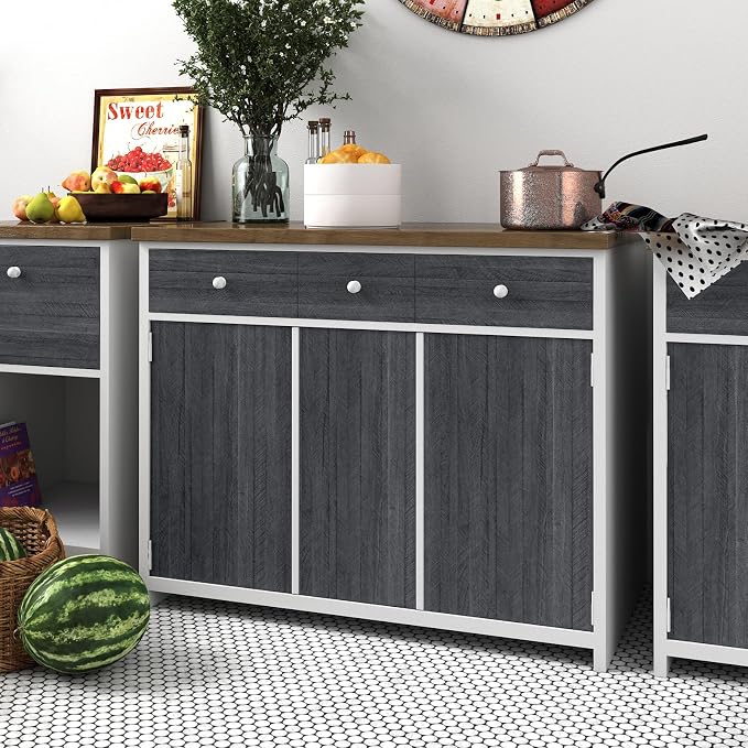 WESTICK Wood Contact Paper Peel and Stick Countertops Waterproof Black Wood Look Contact Paper for Cabinets Drawers Removable Table Dark Wooden Wallpaper Peel and Stick Vinyl Countertop 12" x 78" - Image 5