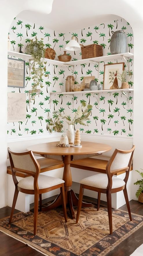 Shelf and Drawer Liner for Kitchen, Table, Bookshelves, Waterproof Cupboard Liners Tree Peel and Stick Wallpaper Self Adhesive Removable Easy Peel Off Stick on Paper 17.3" × 78.7" - Image 6
