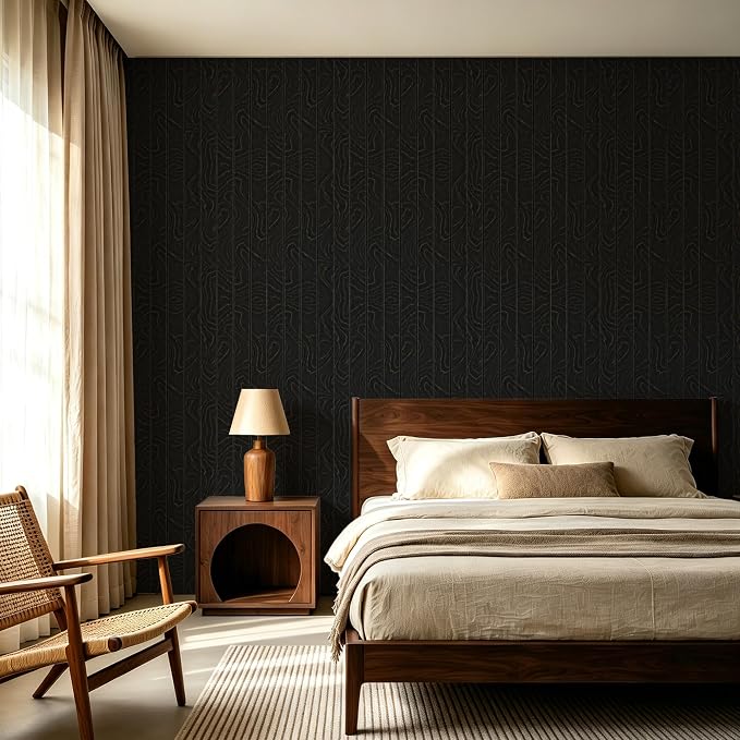 Peel and Stick 3D Wall Panels, Wood Grain, 20 Pack | 11.8" x 7.9", Thick PVC Foam, Self-Adhesive Wallpaper, Bedroom Accent Wall Living Room Decor, Non-Real Wood - Image 6