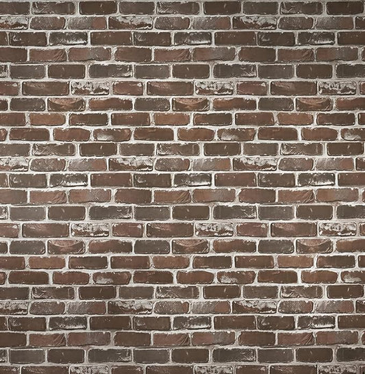 Timeet 3D Vintage Brown Brick Wallpaper 17.7"×472" Brick Peel and Stick Wallpaper Brick Wallpaper Brick Self Adhesive FilmFaux Textured Wallpaper Stone Look Wall Paper Home Decor Vinyl by Timeet
