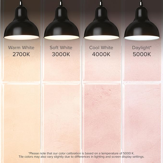 Smart Tiles Peel and Stick backsplash, Stacked Powder Pink, 11.43"x9" | Pack of 5 (3.5 sq ft), Glossy, Heat/Moisture Resistant, Low VOC, Kitchen/Bathroom, Renter Friendly, Made in Canada - Image 8