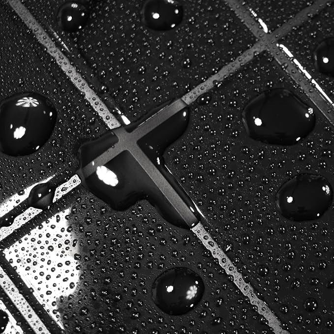 Select 5 Pack Peel and Stick Backsplash Square Tiles, 12x12 in, Black | Extra Thick 3D Wall Panels, Heat & Water Resistant, Easy DIY Kitchen, Bathroom, Laundry, Fireplace & Rental Home Wall Décor - Image 8