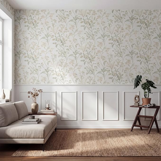 Colingmill Accent Wall Molding Kit Premade Panel,12set,12x24in | Wainscoting Panels, Peel and Stick, Wall Moulding, 3D, White, Pre Cut Picture Frame Trim, for Walls Home Decoration - Image 3