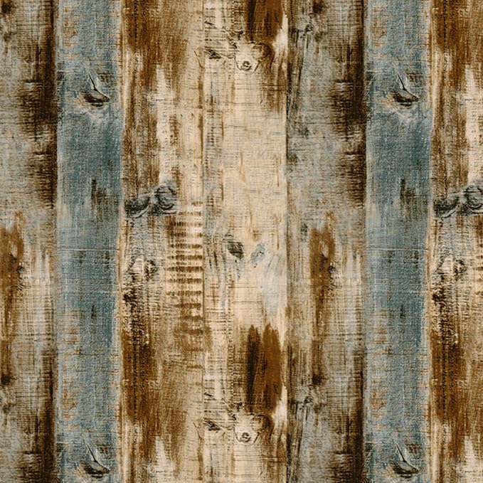 Wood Peel and Stick Wallpaper 17.3"×1200" Vintage Wood Grain Contact Paper Removable Self Adhesive Vinyl Wood Look Wall Paper for Bedroom Kitchen Cabinets Countertop by Qianglive