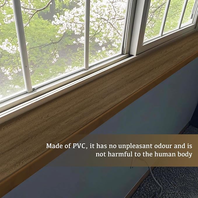 Abyssaly Wood Contact Paper- Walnut Wood Peel and Stick Wallpaper for Cabinets - Self Adhesive Waterproof Wood Grain Wall Paper Easy to Clean for Furniture Countertops Drawer Shelf Liner 15.7" x 118" - Image 6