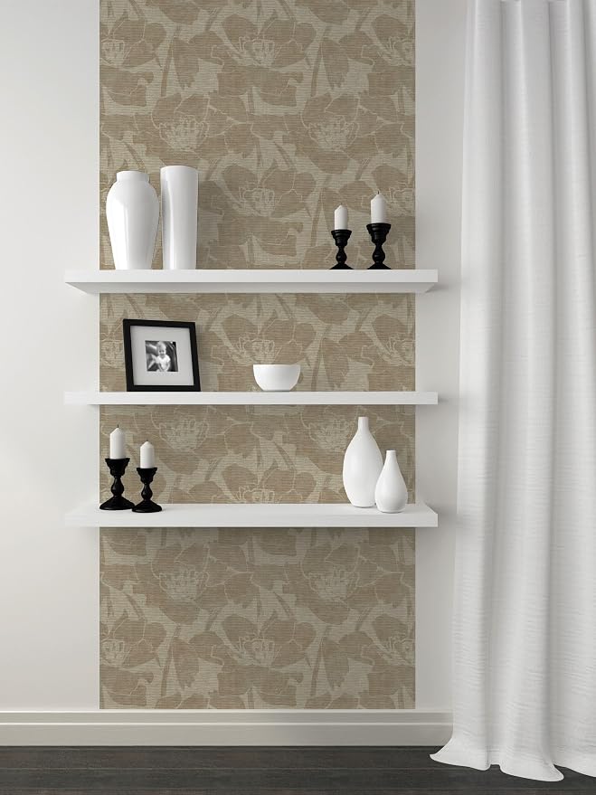 Peel and Stick Wallpaper Roll, Golden Girls Design | 17.5 x 216 in roll; Covers 26.25 sq ft; Vinyl peel & stick; No paste needed; Great for walls, shelves & cabinets. - Image 8
