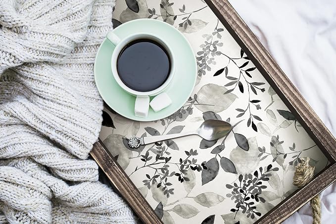 NuWallpaper Black Breezy Peel and Stick Wallpaper, Removable Wallpaper, 20.5 in x 18 ft - Image 3