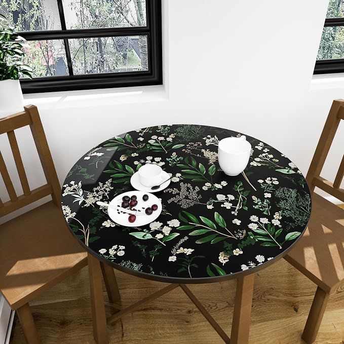 Laatse Vintage Dark Green Floral Leaf Peel and Stick Wallpaper 17.5"x393" | Self Adhesive/Removable/Waterproof/Thick Vinyl Contact Paper for Bathroom Bedroom Shelf Cabinet Drawer,Prepasted,Easy Peel - Image 7