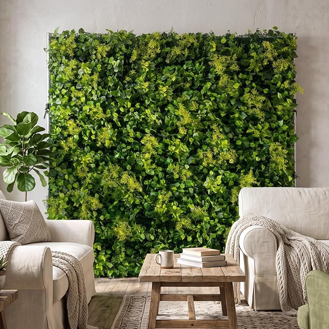 Artificial Green Flower Wall Panels, 3D Silk Floral Wall Backdrop | Quick Assembly/Storage Roll Up, Both Eco＆Pet Friendly Decor for Wedding,Baby Shower,Party and Home Decor,4ft*8ft - Image 6