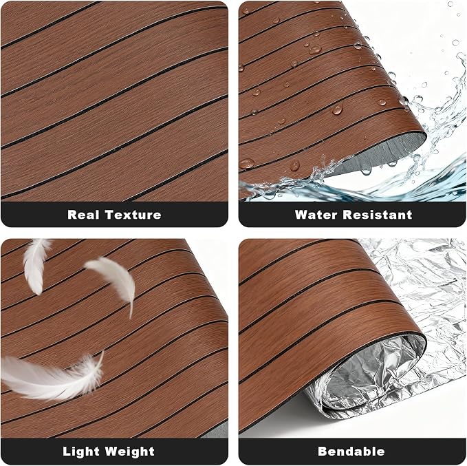 3D Wall Panels Peel and Stick – 15.74"x288"/24FT PVC Faux Wood Grain Texture, Self Adhesive Waterproof Wall Covering, DIY Accent Wall, Sofa Background Backsplash & Modern Home Decor, Covers 31.5 sq.ft - Image 6