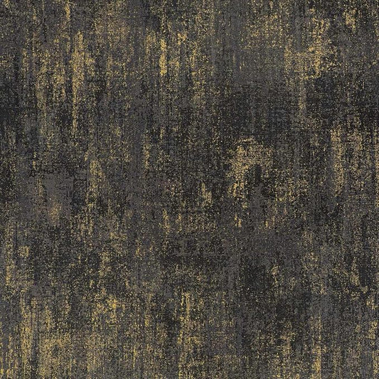 Arthome Black Gold Peel and Stick Wallpaper 17" x 120" | Covers 14.1 sq ft.Removable Contact Paper,Ideal for Nightstands,Cabinet Doors or Small Bedroom Accent Walls by ArthomeWALLDECOR