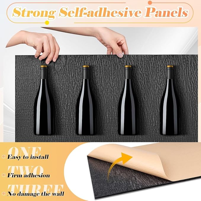 16" x 12" Acoustic Panels 12 Pack, Self-Adhesive 3D Wall Tiles Camel | Polyester Panels for Sound Absorption, Covers 16 Sq Ft, Odor-free, Harmless to Breathe & Touch, Reduce Noise and Echo, Camel - Image 8