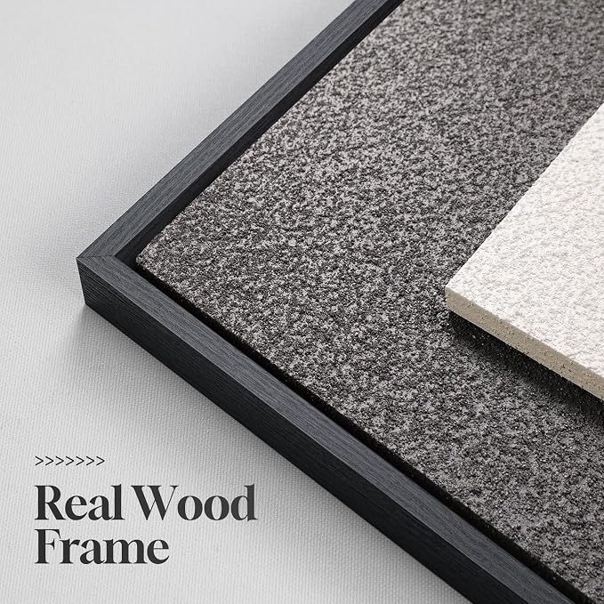 Large Framed 3D Wall Art for Living Room, Brown Abstract Art Wall Decor | Solid wood frame, Textured paintings, 3 piece 24x36 in, Modern artwork for walls, Neutral pictures wall decor bedroom office - Image 6