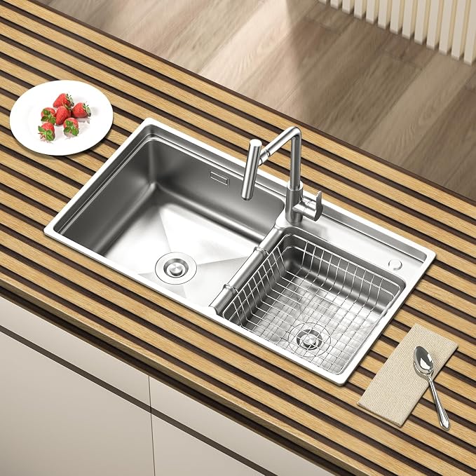 Arthome 17''x393'' Wood Slat Wallpaper Peel and Stick self Adhesive Wood Wallpaper PVC Vinyl Decorative Removable Wallpaper Waterproof Faux Wood Grating Stripe Contact Paper for Living Room Bedroom - Image 3