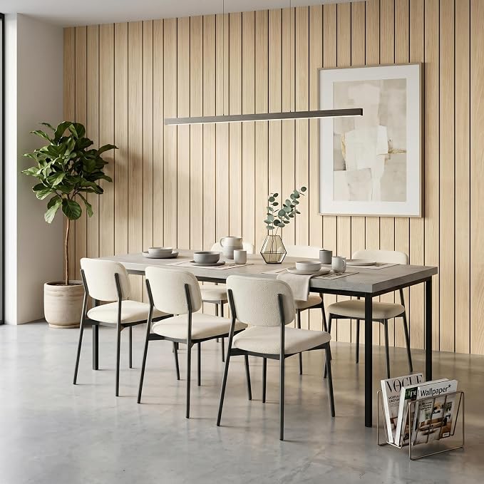Peel and Stick Wall Panels：Waterproof & Easy to Cut, 118"x15.7" White Oak | Self-Adhesive PVC Wood Panels for Interior Walls, Slat Panels 3D Wood Grain Look,Ideal for Living Room, Bedroom & Ceilings - Image 2