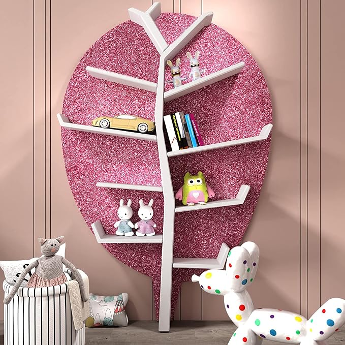FunStick Hot Pink Glitter Wallpaper Border Stick and Peel Removable Wall Border Trim for Girls Bedroom Mirror Border for Bathroom Peel and Stick Wallpaper Borders Glitter Contact Paper Decor 3.9"x200" - Image 7